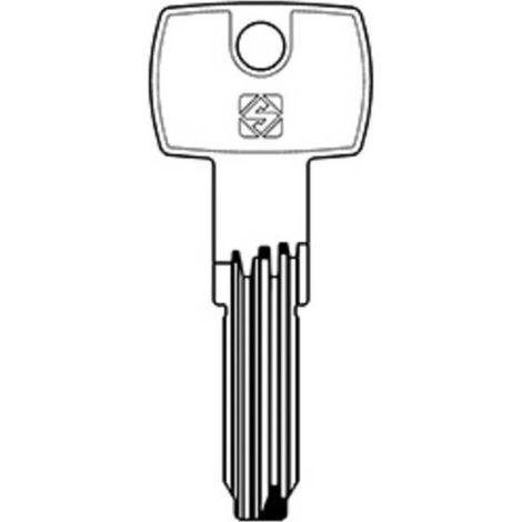 5 x SILCA CB97SMD CHIAVE PUNZONATA OTTONE