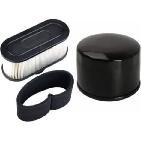 Lot de 2 filtres à air pré-Filtre à Huile et à Carburant Compatible with Moteur 4 Temps Kawasaki FR651V FR691V FR730V FS481V FS541V FS600V FS651V FS691V FS730V (1/3)