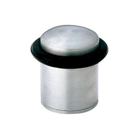 Türstopper echt Edelstahl Türpuffer Bodentürstopper Stopper gebürstet ø30mm (1/3)