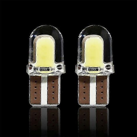 10 Stück LED T10 W5W COB SMD CANBUS Siliziumdioxid Hellweiße Kennzeichenbeleuchtung Edition 0620