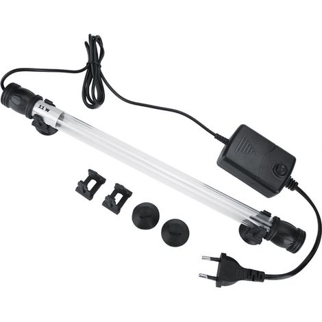 Stérilisateur UV submersible pour aquarium, lampe étanche 11 W contre les algues vertes (1/5)