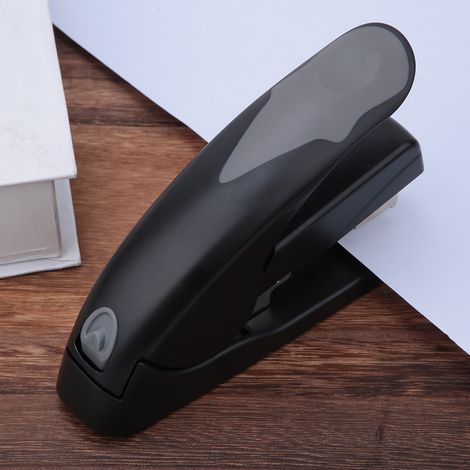 Agrafeuse pour Documents 20-40 Feuilles, Compatible Agrafes 24/6, 24/8, 26/6, 26/8 - Machine à Relier Papier Professionnelle (Noir) (1/5)