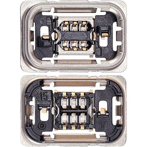 Connettore FPC sulla scheda dell'antenna mmW iPhone 14 (Pro, Max, Plus) 15 (Plus) (1/3)