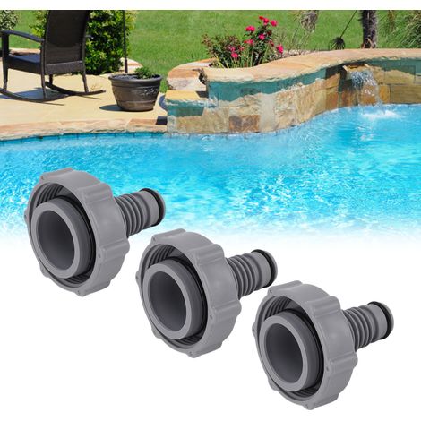 3PCS Adaptateurs de Tuyau Souples pour Connexion Ø 32 mm Gris (1/5)