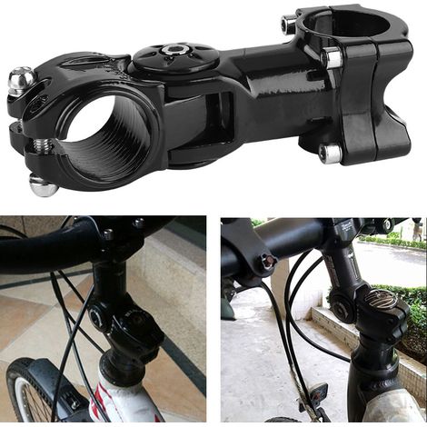 Potence de vélo de route/VTT à angle réglable 31,8 mm/28,6 mm en alliage d'aluminium (1/5)