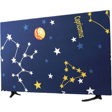 Housse de TV imperméable et anti-poussière, protecteur universel élastique pour téléviseurs jusqu'à 43 pouces (1/5)