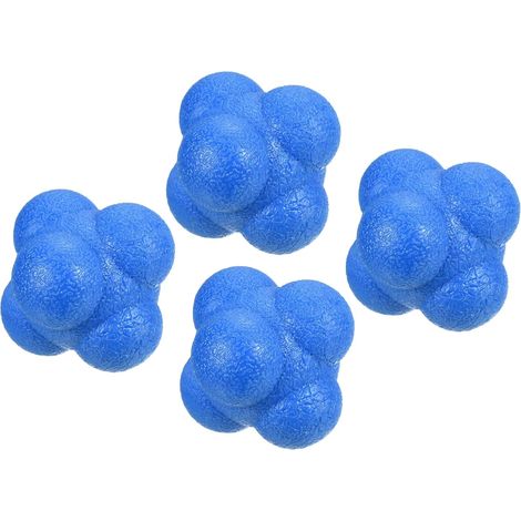 Set di quattro pezzi composto da palline rimbalzanti per la reazione, palline per l'allenamento della coordinazione, attrezzo per l'allenamento dell'agilità e attrezzo per l'allenamento di velocità e 