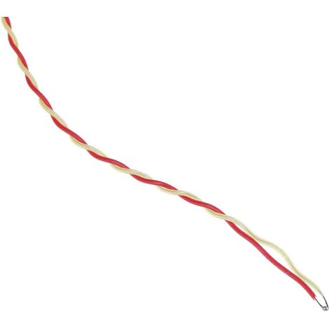 Thermocouple type K Ø 1/0.2mm, L 2m, +250°C max à Câble ( Prix pour 1 ) (1/3)