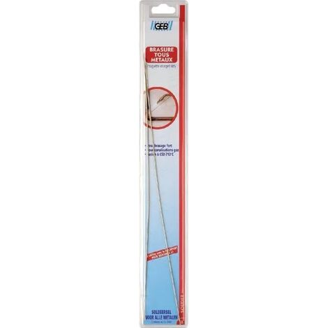 Varillas de soldadura geb 40 por ciento plata pack 2