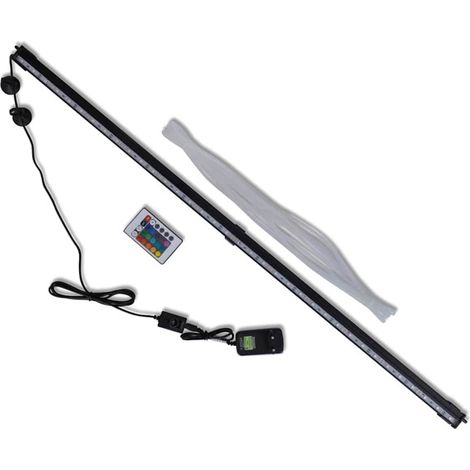 Lampe à bulles LED vidaXL pour aquarium RGB 94 cm (1/5)