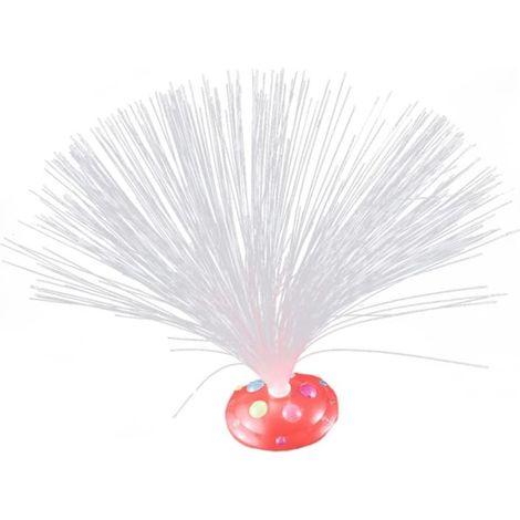 Lampe LED colorée à fibre optique pour décoration de salon, soirées, mariages et fêtes. (1/5)