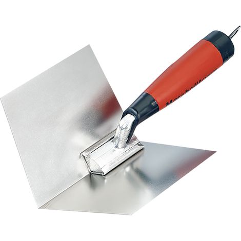 Marshalltown M23D Internal Dry Wall Corner Trowel with DuraSoft® Handle for Precise Corner Finishing