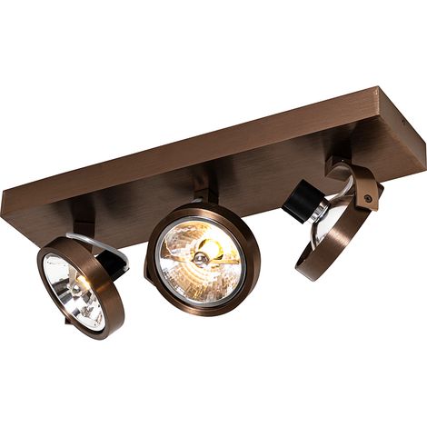 Design Spot Dark Bronze 3-Light Swivel and Tilt - Go (1/4)
