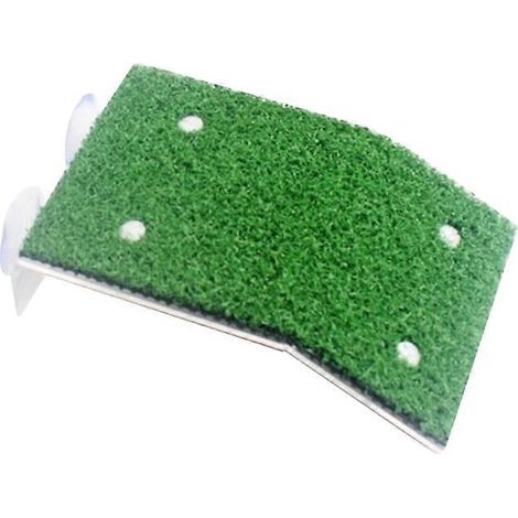 Aquariums Poissons pour aquarium Ventouse Plateforme d'escalade pour tortues Herbe-M- (1/5)