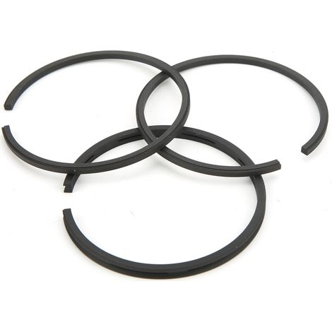 Lot de 3 segments de piston de 65 mm pour compresseur d'air 2,2 kW et 3 kW (0,25 et 0,36 pouces). (1/5)