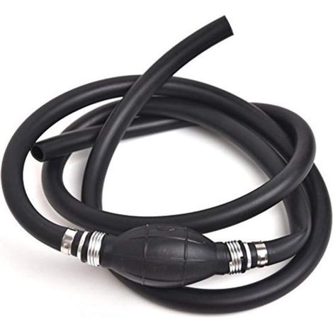 Pompa a sifone, pompa di trasferimento, pompa manuale da 1,9 m per il trasferimento di carburanti, pompa per liquidi, pompa manuale per liquidi con sifone per acqua, benzina (1/5)