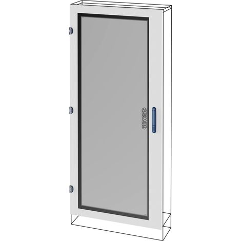 QDX 630L PAVIM PORTA VETRO 850x1800 GEWISS GWD3072