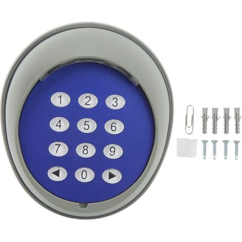 Clavier sans fil de porte automatique amélioré clavier sans fil de sécurité robuste à Signal fort pour ouvre-porte (1/5)