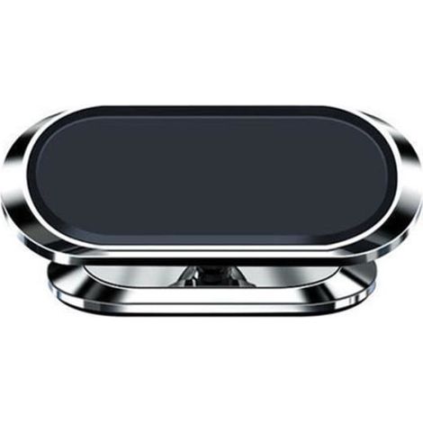 Support de téléphone de voiture - Magnétique - Rotation 360° - Aimants forts - Noir (1/4)