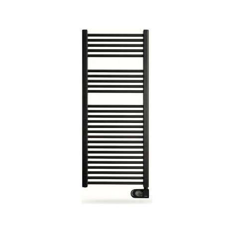 Radiador secatoallas eléctrico de bajo consumo HJM NOOR 1000 W - Negro (1/5)