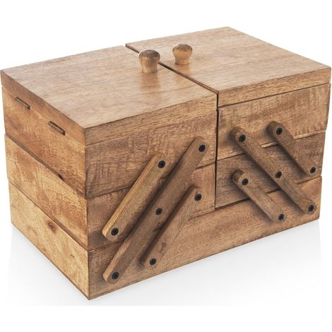 Machine à coudre en bois MANGO 30,5/71x18x21 cm (1/5)
