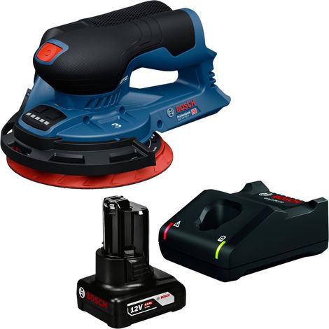 Ponceuse excentrique sans fil Bosch GEX 12V-150-3 Professional 12 V 150 mm sans balais + 1 batterie 6,0 Ah + chargeur (1/5)