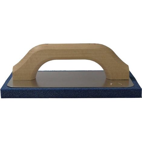 FRATTONE IN GOMMA SPUGNA cm 14 x 22 - gomma arancio (dens. media)