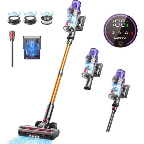 Aspirateur, 500W de puissance, 50000Pa d'aspiration, batterie lithium-ion, capacité de poussière de 0,6-1L, design portable (1/5)