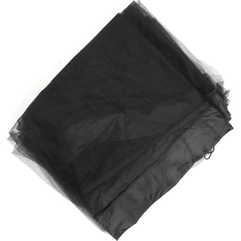 Moustiquaire de parasol de terrasse avec fermeture éclair pour parasol d'extérieur (1/5)