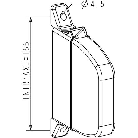 Zurfluh Feller – Enrouleur manuel pour volet roulant – Sangle 14mm – Capacité de rappel 6,50m – Boîtier en polystyrène super choc (1/2)