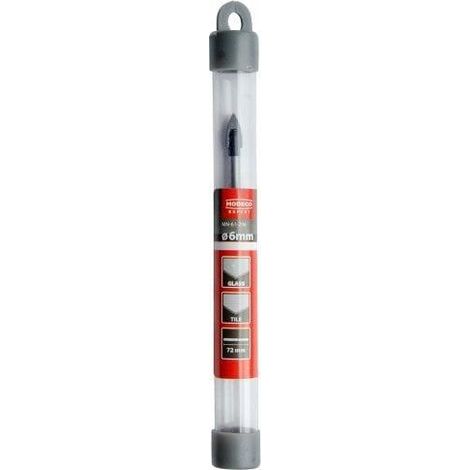Broca Expert 6 mm para taladrar vidrio y azulejos pack 10 (1/3)