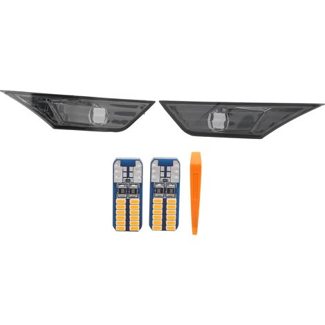 Feux de clignotant latéraux LED fumés pour Honda Civic 2016-2021 (Paire) (1/5)