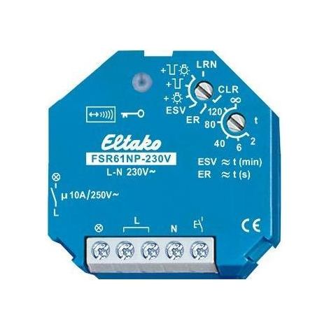Eltako Funkaktor Stromstoß Schaltrelais FSR61NP-230V (1/5)