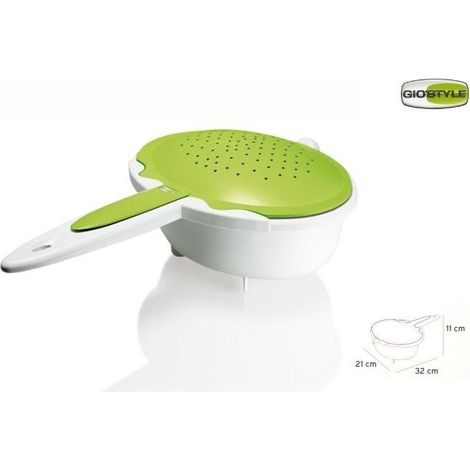 Colatutto art on table Giostyle bianco/verde cm 32x21x11h