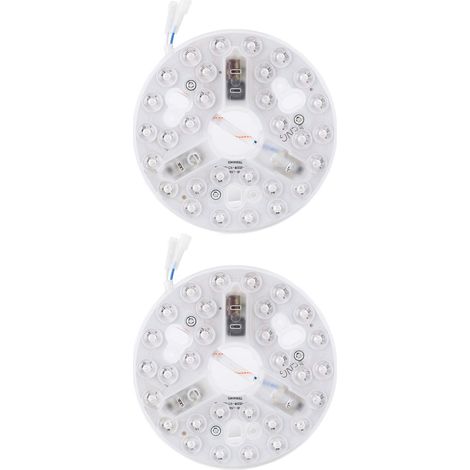 Module d'éclairage LED pour ventilateur de plafond 5,3 pouces, kit de conversion rond à 3 couleurs réglables pour ventilateur de plafond LED (1/5)