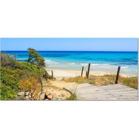 Lupia Quadro Moderno Canvas DEEP 65x143 cm CAGLIARI - COSTA REI PONTILE