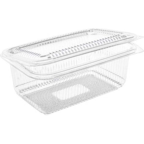 Envase para ensalada de 1000 ml de PET con tapa, 50 unidades SUP