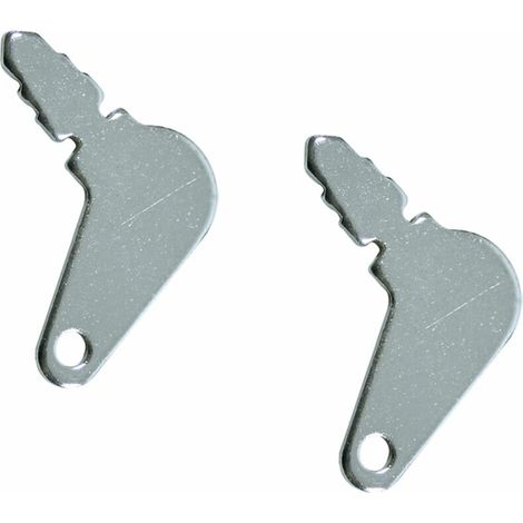 2x clé universelle MTD 725-0128 clef tondeuse tracteur démarreur starter allumage courbe