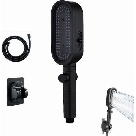 Pommeau de douche haute pression, pommeau de douche filtrant avec douchette à main (1/5)