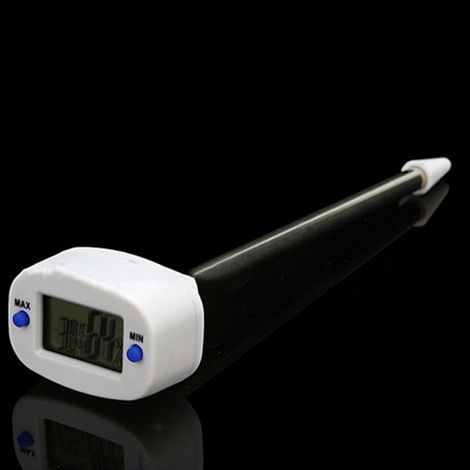 Digitales Bodenthermometer zur präzisen Messung von Temperatur und Luftfeuchtigkeit, wasserdicht (IP68) – ideal für Pflanzen (1/5)