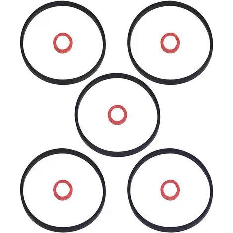 Lot de 5 joints de cuve de carburateur pour Honda G150 G200 G300 G400 GC135 GC160 GC190 GCV135 et GCV160 (pièces détachées pour carburateur de moto). (1/5)