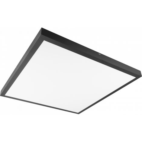 Panneau LED saillie 60cm 50W 4000K 4500lm noir (1/5)