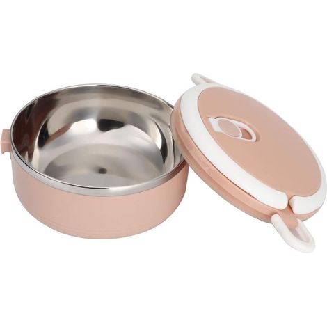 Portapranzo termico, bento box in acciaio inox per bambini e adulti (Nordic powder, portapranzo a strato singolo) (1/5)