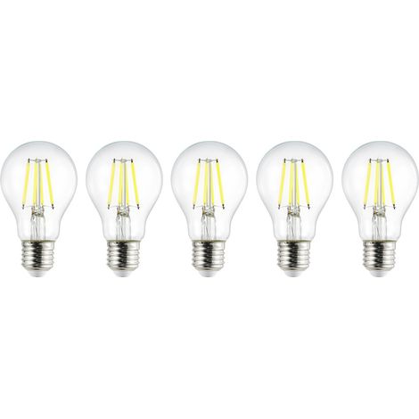Sygonix SY-5781468 LED EEK A (A - G) E27 2.2 W = 40 W Warmweiß (Ø x H) 60 mm x 104 mm Filament 5 St (1/3)