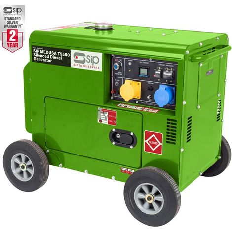 SIP 25153 Medusa T5500 Silenced Diesel Generator (1/5)