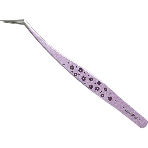 Scrapbooking-Pinzette mit gebogenen Spitzen, 13 cm, in Lila