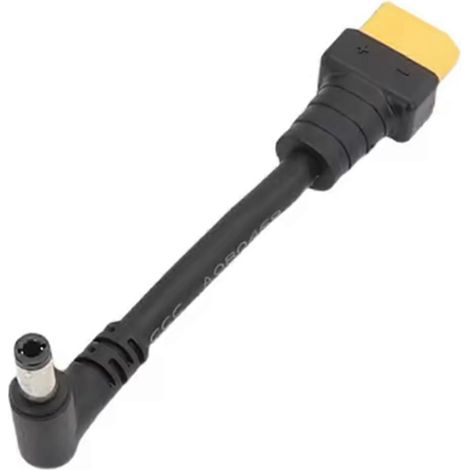 Connecteurs mâles XT60 vers câble d'alimentation DC5525 pour équipement de voiture à batterie (1/5)