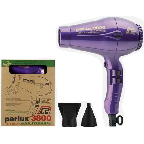 Parlux 3800 Ionen-Keramik-Haartrockner, 2100 W, Lila