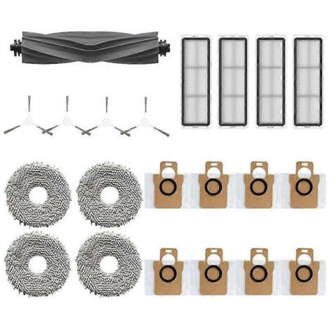 LAN Pièces détachées pour aspirateur robot Bot L10S Pro et L10S Ultra : brosse latérale en caoutchouc, filtre, chiffon de nettoyage. (1/5)