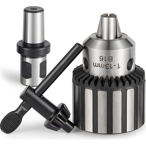 Mandrin de Perceuse MagnéTique Super RéSistant 1/2 Pouce (1-13 Mm) avec Adaptateur Tige 3/4 (1/5)